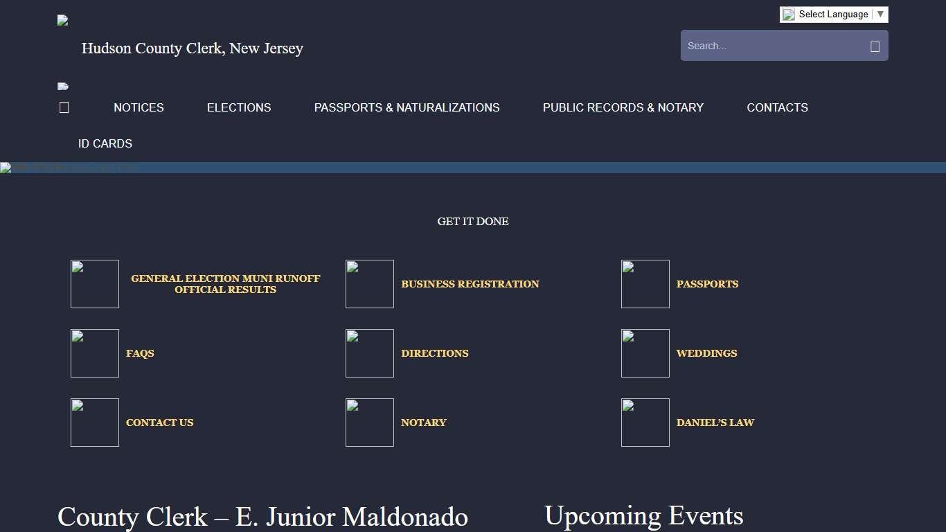 Hudson County Clerk, New Jersey | Hudson County Clerk